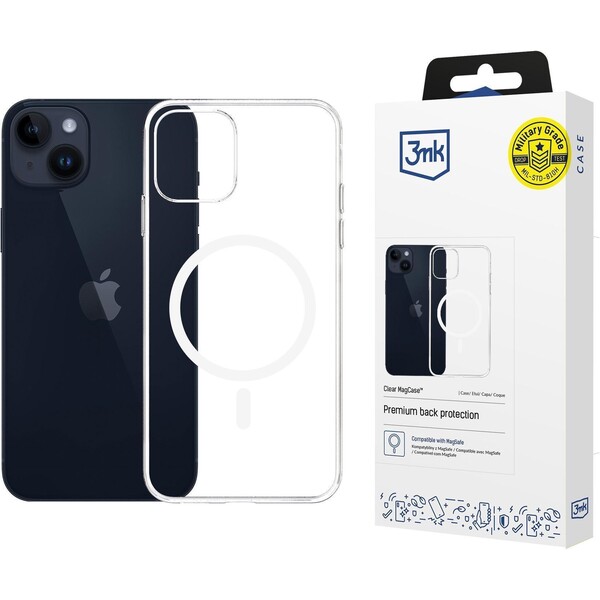 3mk Clear MagCase kryt Apple iPhone 16E