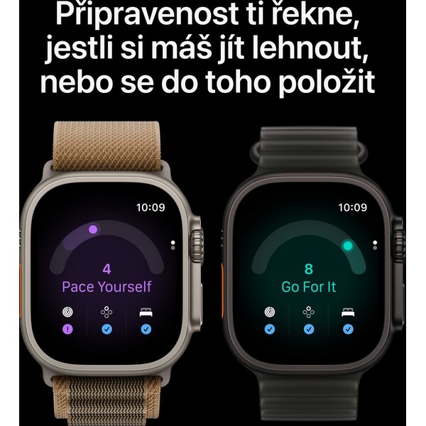 Apple Watch Ultra 4 49mm Přírodní titan s pouštním Alpským tahem L - Inteligentné hodinky - Obrázok 72001294d3564cbdb6c2e013fda005a0