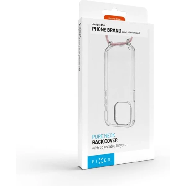 FIXED Pure Neck kryt s ružovou šnúrkou na krk pre Samsung Galaxy S25+ - Puzdra - Obrázok 720bf429e3204b35a39155cbd0c117ff