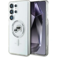 Karl Lagerfeld IML K&CH Heads MagSafe kryt Samsung Galaxy S25 Ultra číry - Puzdra