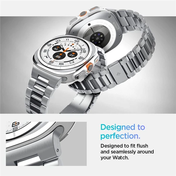 Spigen Modern Fit 316L remienok Samsung Galaxy Watch Ultra strieborný - Remienky - Obrázok 7223c06b8f044cadb18235d7833731ee