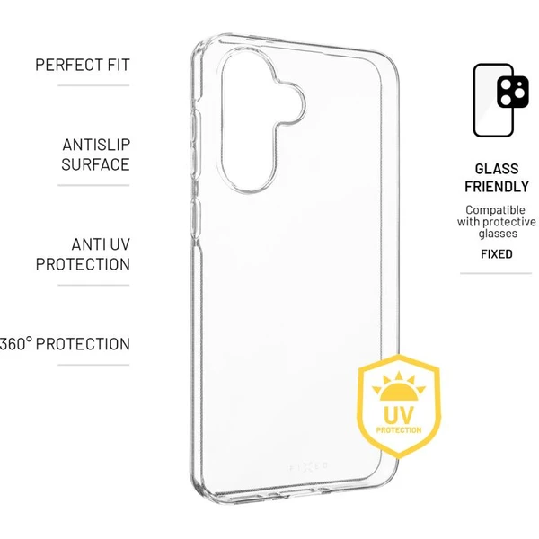 FIXED Story AntiUV TPU kryt Samsung Galaxy A36 5G číry - Puzdra - Obrázok 722b50141b7d4bc797b9076cf0940ba5