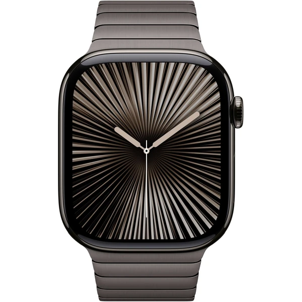 Apple Watch 49/46/45/44mm bridlicovo šedý článkový ťah - Remienky - Obrázok 7237f126621a44ec8155e2b4c115fb19