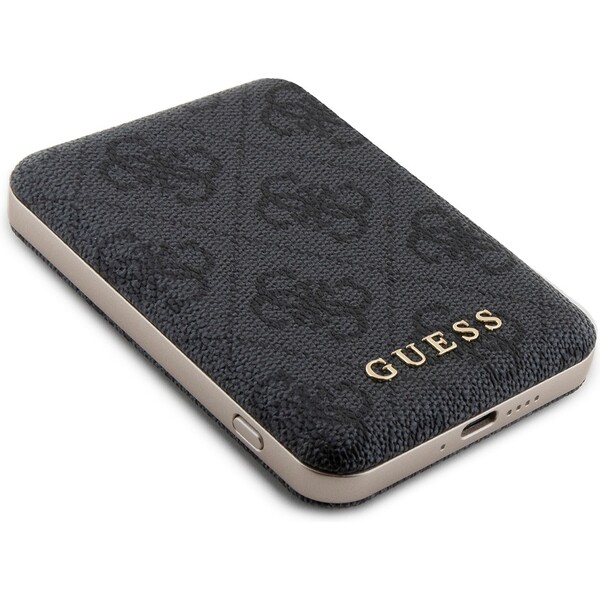 E-shop Guess PU 4G MagSafe powerbanka 5000mAh čierna