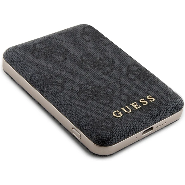 Guess PU 4G MagSafe powerbanka 5000mAh čierna - Powerbanky - Hlavný obrázok