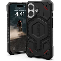 UAG Monarch Pro Magsafe Kevlar kryt iPhone 16 čierny - Puzdra