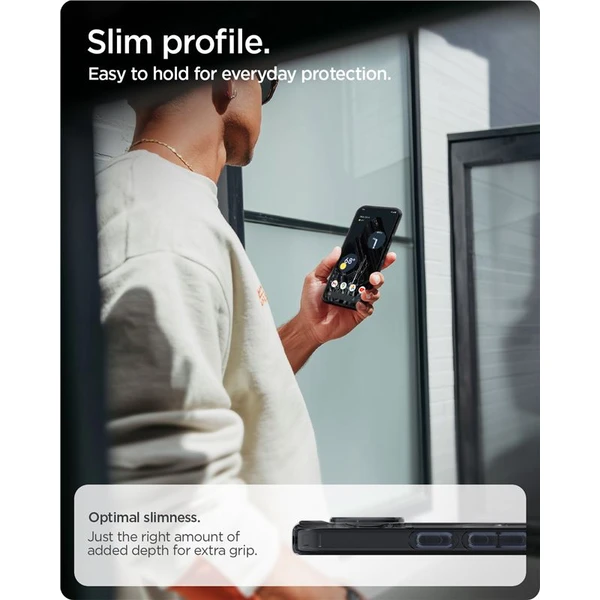 Spigen Ultra Hybrid MagSafe kryt Google Pixel 10/10 Pro frost black - Puzdra - Obrázok 72659f8ef7f04f47a9c34e7487ccd242