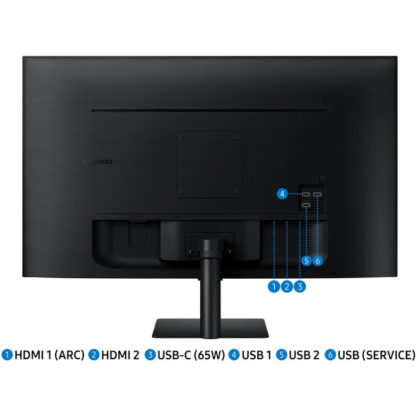 Samsung Smart Monitor M7 (M70D) monitor 32" čierny - Monitory - Obrázok 7266000L01