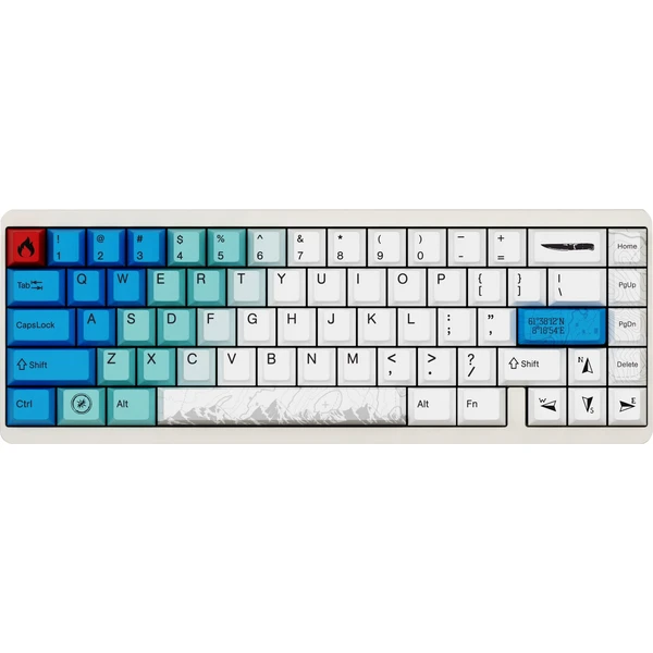 Varmilo Muse65 HE Gateron Magnetic Jade Pro (US) Summit - Klávesnice - Hlavný obrázok