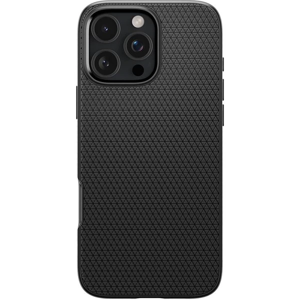 Spigen Liquid Air kryt iPhone 16 Pro Max matte black - Puzdra - Obrázok 727c150ab9874be8a814276cecc34de4