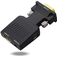 PremiumCord HDMI -> VGA + 3,5mm redukcia čierna - Káble a redukcie