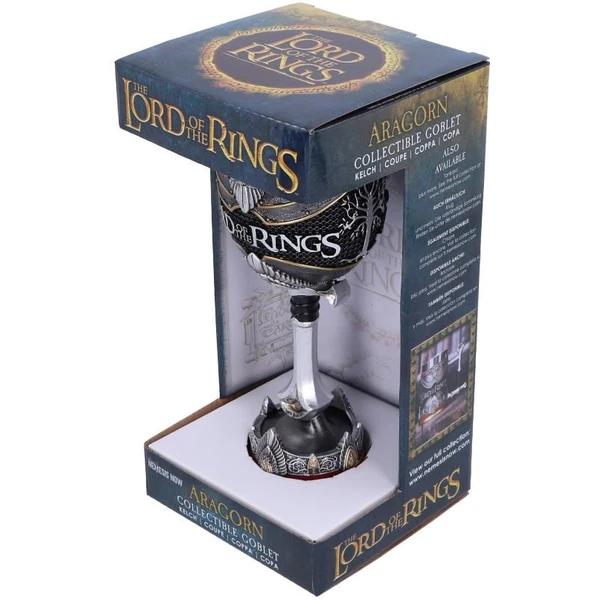 Pohár Nemesis Now Lord of the Rings - Aragorn 19,5 cm - Hrnčeky - Obrázok 72BF000P01