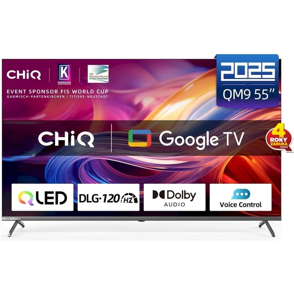 CHiQ Smart TV U55QM9V 55" - Televízia - Hlavný obrázok