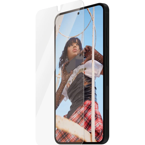 PanzerGlass® SAFE Ultra-Wide Fit sklo Samsung Galaxy S25/S24 s inštalačným rámčekom - Ochranné fólie a sklo - Hlavný obrázok