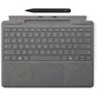 Microsoft Surface Pro klávesnica + Slim Pen 2 Bundle (EN) platinová - Klávesnice