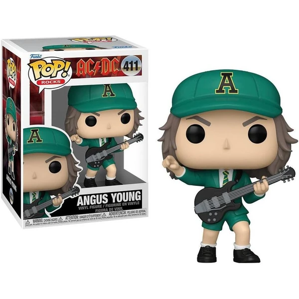 Funko POP! #411 Rocks: AC/DC - Angus Young (Green) - Funko POP! - Hlavný obrázok