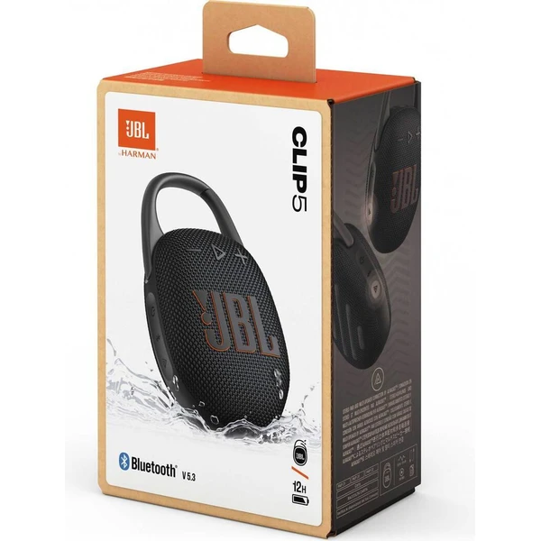 JBL Clip 5 čierna - Reproduktory - Obrázok 72W4000O01