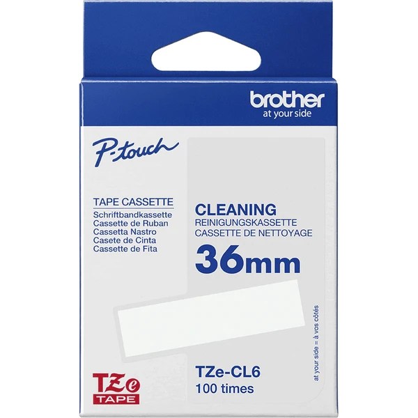 Brother TZECL6 ??čistiaca páska pre tlačovú hlavu 36 mm - Pásky pre štítkovače - Obrázok 72WB000L01