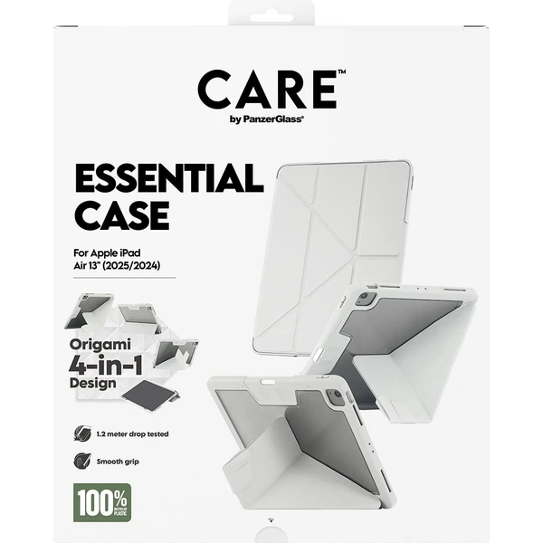 PanzerGlass® CARE 4v1 Essential puzdro Apple iPad Air 13" (2025/2024) sivé - Puzdra - Obrázok 72XL000K01