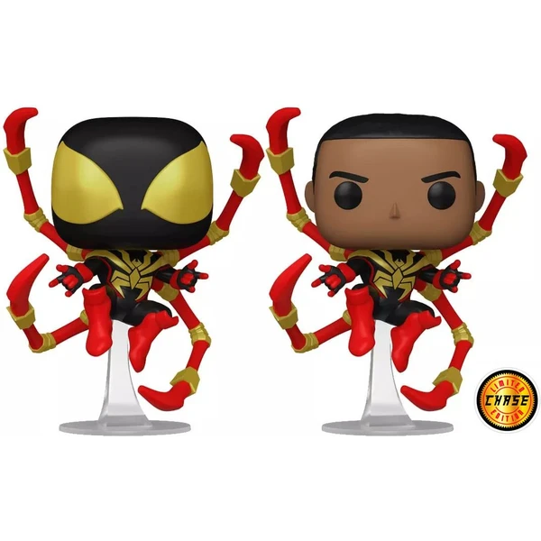 Funko POP! #1448 Marvel: Spider-Man Comics - Miles Morales Iron Spider (Šanca na chase) - Funko POP! - Obrázok 72YB000K01