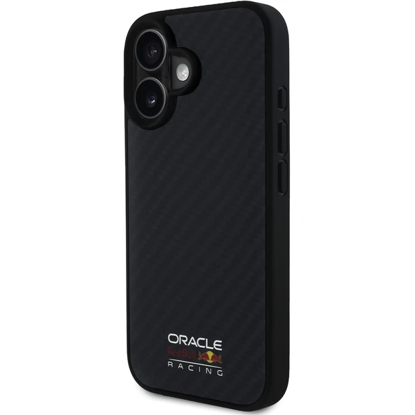 Oracle Red Bull Racing Carbon Shiny Logo MagSafe kryt iPhone 16 čierny - Puzdra - Obrázok 72a30cbee71c4b3f91b70ef5c5db8a78