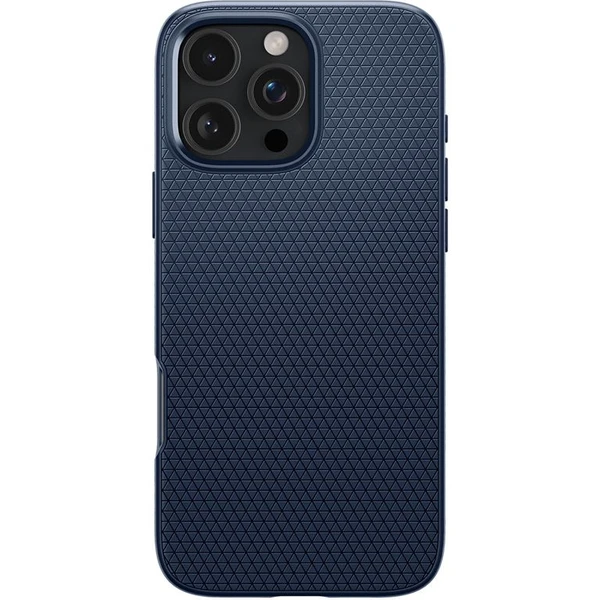 Spigen Liquid Air kryt iPhone 16 Pro Max navy blue - Puzdra - Obrázok 72ac96fee697480e882c50ea951c7126