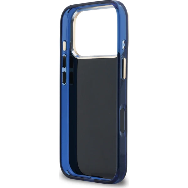 Guess IML 4G Script Metal Logo kryt iPhone 17 Pro modrý - Puzdra - Obrázok 72af01c16329461c9e083266c8dbde7c