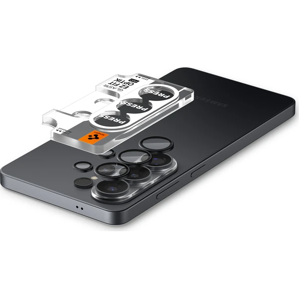 Spigen Glass tR EZ Fit Optik Pro HD sklá na fotoaparát Samsung Galaxy S26 Ultra čierna (2 ks) - Ochranné fólie a sklo - Obrázok 72f3e78200f14957bd6f968141960955