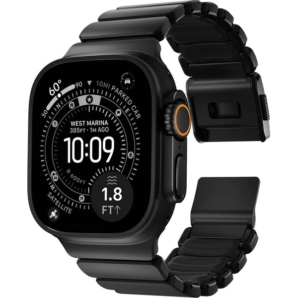 Nomad Stratos Band FKM remienok Apple Watch 45/46/49mm Black Titanium/Black - Remienky - Obrázok 72fc0f5d2139470a92897f5c1dd86a8b