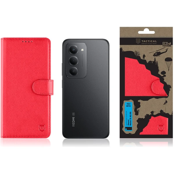 Tactical Field Notes puzdro Xiaomi Redmi 15 4G/5G červené - Puzdra - Obrázok 72fd40ced44a4648986ed89674a5b85e