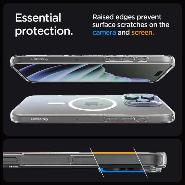 Spigen Crystal Flex MagSafe kryt iPhone 16 Pro Max crystal clear - Puzdra - Obrázok 7302b649164b42cfa386f68e085aee09