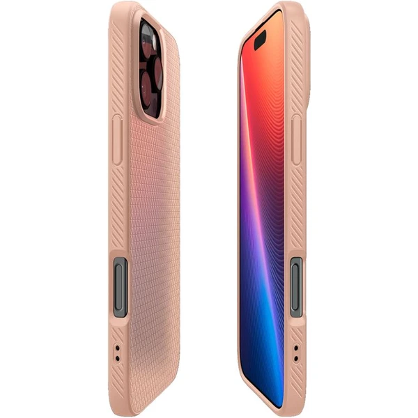 Spigen Liquid Air kryt iPhone 16 Pro rose titanium - Puzdra - Obrázok 732f7b4277a04f31acc4be8757a38650