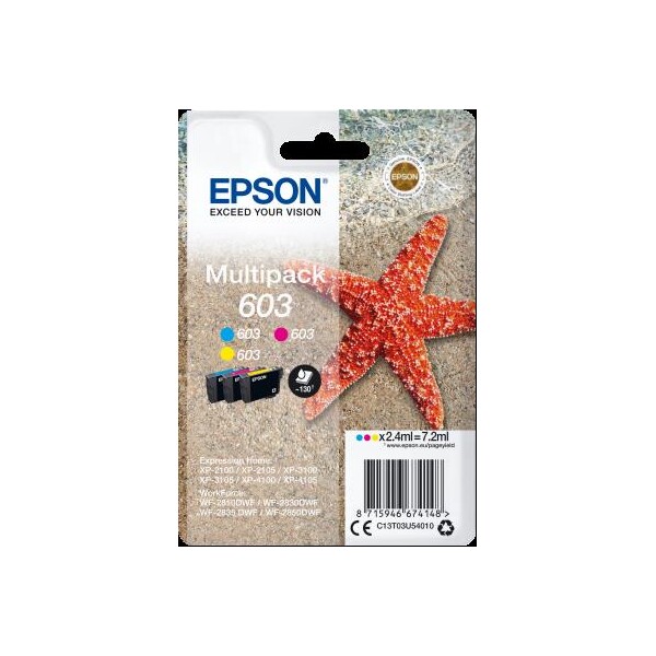Epson 603 Starfish 3farebný multipack