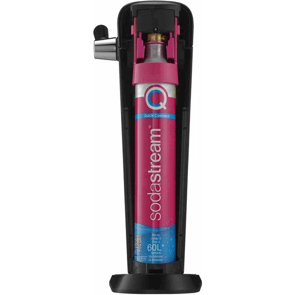 SodaStream ART výrobník sódy, mechanický, 1l fľaša, bombička s CO2, čierny - Výrobníky sódy - Obrázok 736293c8fd434357aceb64c9d412f6d3