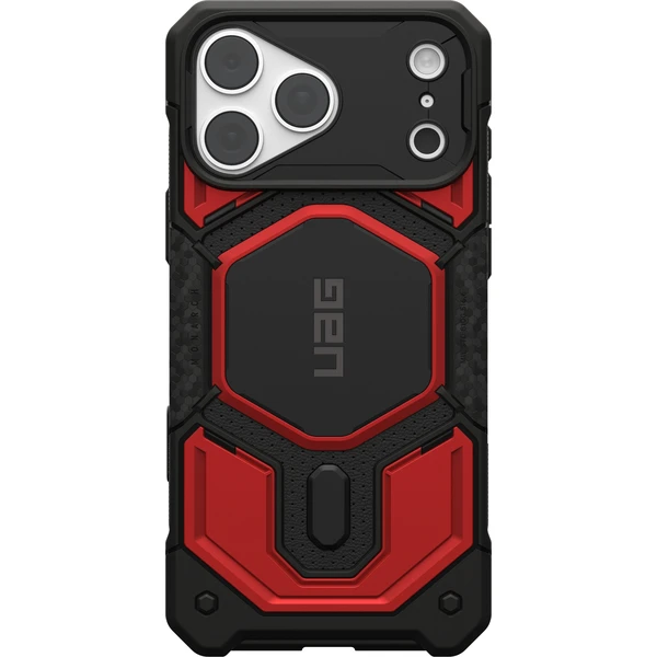 UAG Monarch Pro MagSafe kryt iPhone 18 Pro Max/17 Pro Max čierny/červený - Puzdra - Obrázok 737c7285d82841168b0622380753dff8