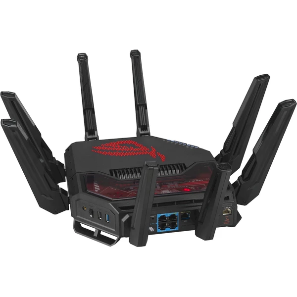 Asus ROG Rapture GT-BE19000 Wi-Fi 7 herný router čierny - Wi-Fi routery - Obrázok 738B000J01