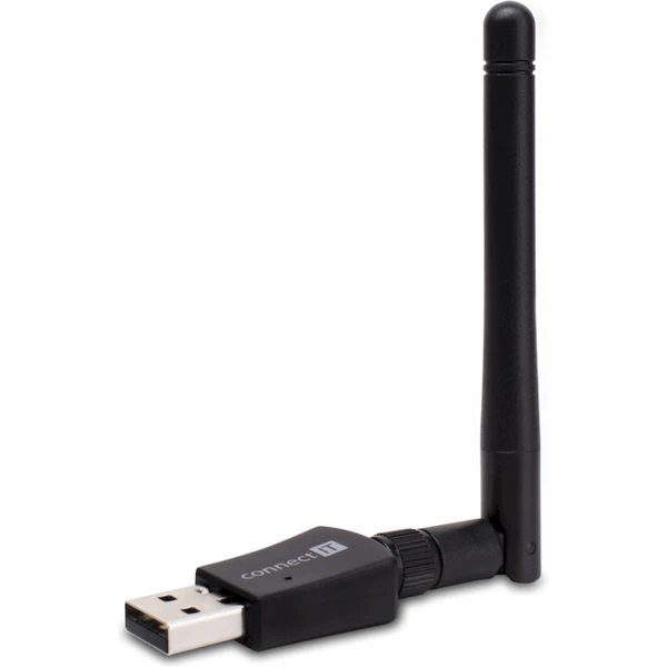 Connect IT Wi-Fi USB adaptér - Sieťové karty - Obrázok 73BA000P01