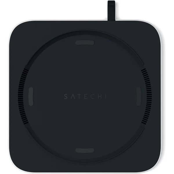 Satechi Aluminium Type-C Stand and Hub pre Mac Mini strieborný - USB huby - Obrázok 73CT000501