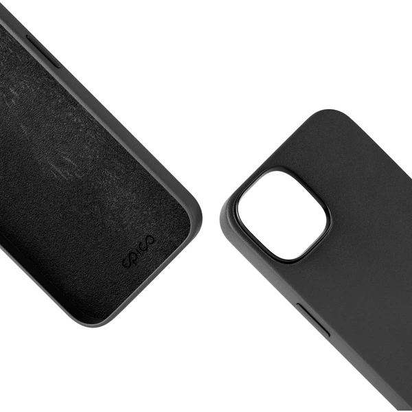 Epico Mag+ Leather Case iPhone 15 čierna - Puzdra - Obrázok 73E1000L01