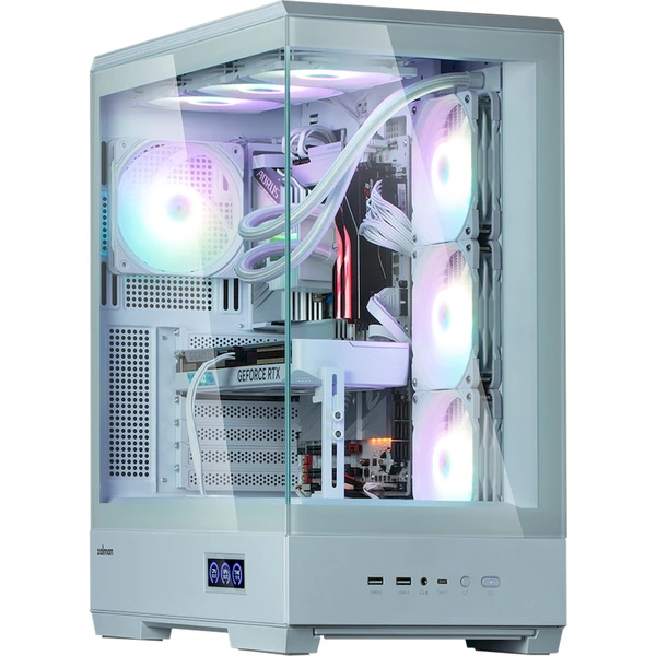 ZALMAN P50 DS biela - Počítačové skrine - Obrázok 73HA000N01