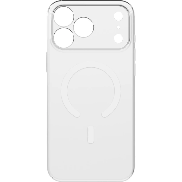 UNIQ Airsuit MagClick MagSafe kryt iPhone 17 Pro Max Lesklý Priehľadný/Biely - Puzdra - Obrázok 73a2531ce466466a8df1b2911984b570