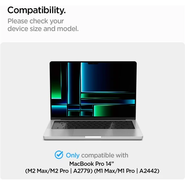 Spigen SafeView Privacy fólie MacBook Pro 14" (M5/M4/M3/M2/M1) - Ochranné fólie a sklo - Obrázok 7415307c10cc44bd83a732c471f71d28