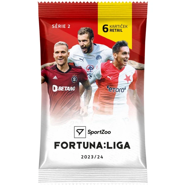 Futbalové karty SportZoo Starter pack FORTUNA: liga 2023/24 - 2. séria - Futbalové karty - Obrázok 7423000K01