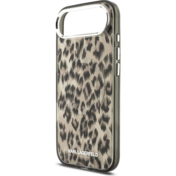 Karl Lagerfeld IML Leopard MagSafe Zadný Kryt pre iPhone Air hnedý - Puzdra - Obrázok 7446cbdf296044c8b360a41acf6af4de