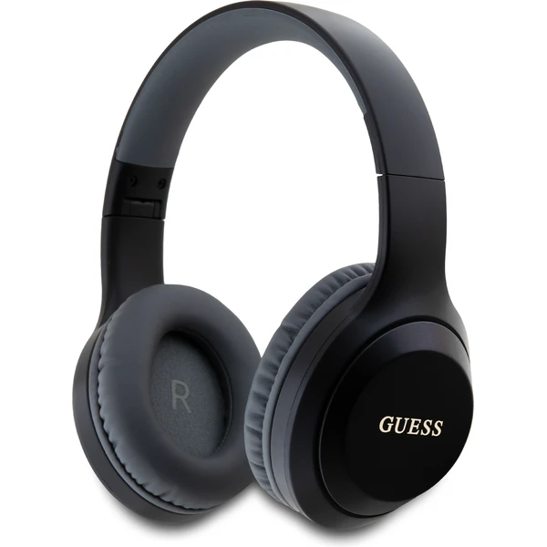Guess Classic Silver Logo Bluetooth bezdrôtové slúchadlá čierna - Slúchadlá - Hlavný obrázok