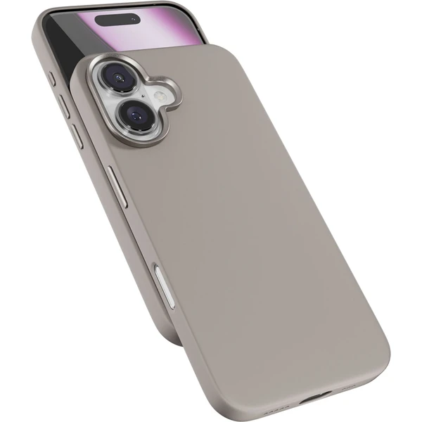 Epico Mag+ Silicone kryt pro iPhone 16 Plus béžový titan - Puzdra - Hlavný obrázok