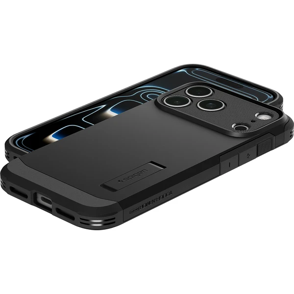 Spigen Tough Armor T MagSafe kryt iPhone 18 Pro/17 Pro black - Puzdra - Obrázok 74777ccabc93465284730e4dcdb34fae