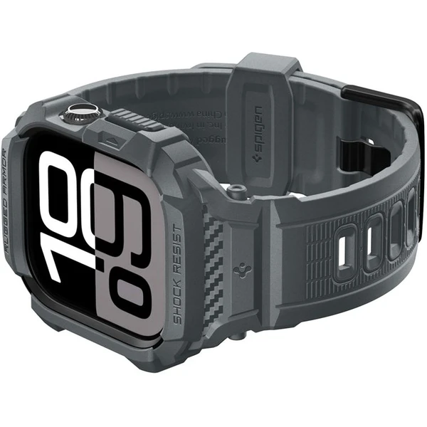 Spigen Rugged Armor Pro 2 puzdro Apple Watch 11 (46mm) dark gray - Puzdra - Obrázok 7477c1ed481f4843a928eee2c53b2c5d