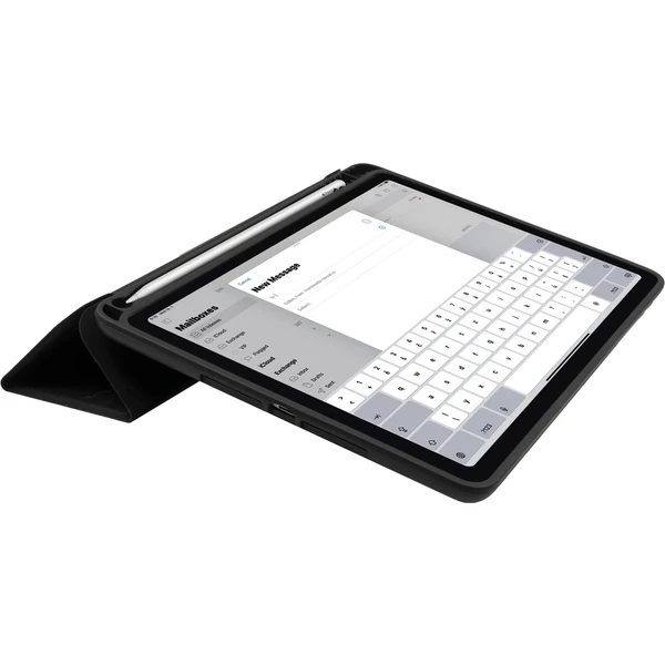 FIXED Padcover+ púzdro so slotom pre Pencil pre iPad 10,9" (2022)/iPad 11" (2025) čierne - Puzdra - Obrázok 748M300401