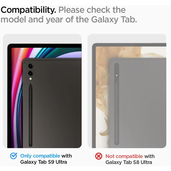 Spigen Glass tR EZ Fit 1 Pack tvrdené sklo Samsung Galaxy Tab S9 Ultra/Tab S10 Ultra - Ochranné fólie a sklo - Obrázok 74JA000601